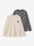 Lot de 2 t-shirts garçon oversize effet délavé écru 1 - vertbaudet enfant 