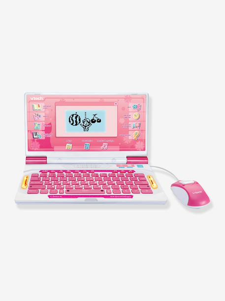 Genius XL ordinateur éducatif bilingue noir+rose 6 - vertbaudet enfant 