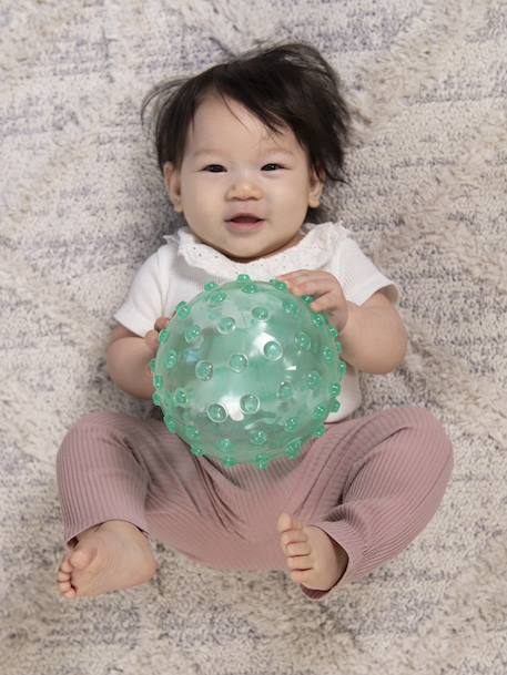 Balle D'activité Sigikid Bébé - 10x10cm Multicolore Avec Grelot | Jouet D'éveil Sensoriel 0-36 Mois