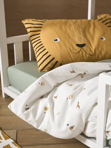 Taie d'oreiller bébé Mon petit lion camel 2 - vertbaudet enfant 