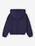 Sweat court zippé fille marine+rose 2 - vertbaudet enfant 