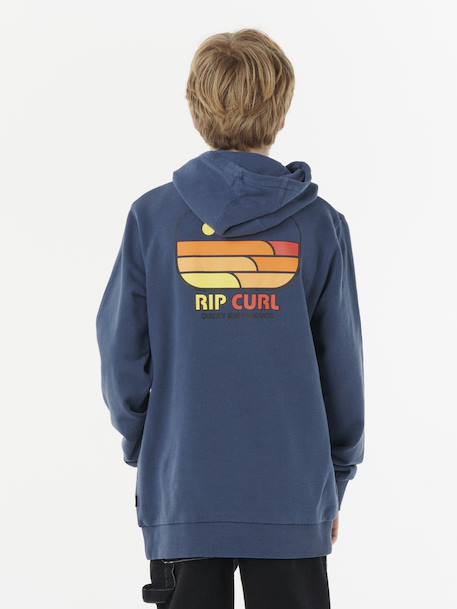 Sweat à capuche surf revival Line up marine 5 - vertbaudet enfant 