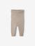 Ensemble 3 pièces naissance en tricot pull + pantalon + chaussettes beige chiné 5 - vertbaudet enfant 