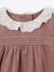 Ensemble naissance robe en velours + collants blush 3 - vertbaudet enfant 