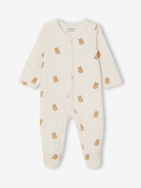 Ensemble naissance 6 pièces avec valisette maternité écru 2 - vertbaudet enfant 