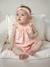 Ensemble imprimé débardeur + short + bandeau bébé fille rose pâle 1 - vertbaudet enfant 