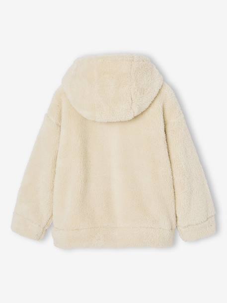 Gilet cocooning nuit Fille écru 2 - vertbaudet enfant 