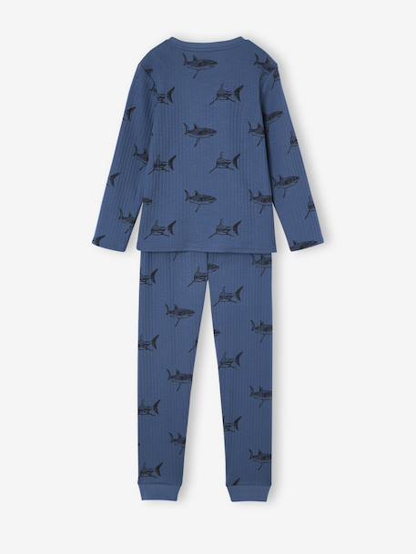 Lot de 2 pyjamas garçon requin marine 9 - vertbaudet enfant 