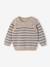Ensemble 3 pièces naissance en tricot pull + pantalon + chaussettes beige chiné 4 - vertbaudet enfant 