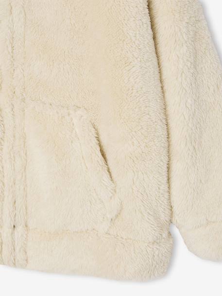 Gilet cocooning nuit Fille écru 4 - vertbaudet enfant 