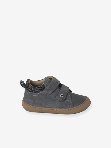 Chaussures premiers pas bébé velcro beige+bleu+bleu électrique+bleu jean+chocolat+lot beige+lot marron+lot vert+marron+ocre+vert+vert sauge 19 - vertbaudet enfant 