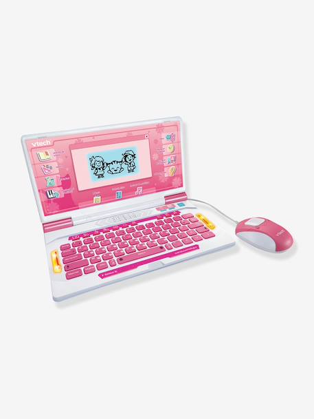 Genius XL ordinateur éducatif bilingue noir+rose 8 - vertbaudet enfant 