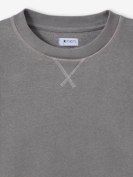 Lot 2 de sweats garçon unis col rond caramel 5 - vertbaudet enfant 