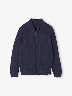 -Gilet Col Montant Manches Longues garçon