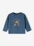 T-Shirt bébé manches longues bleu canard 1 - vertbaudet enfant 