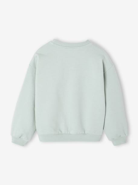 Sweat Pokemon fille bleu grisé 2 - vertbaudet enfant 