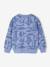 Sweat garçon motif graphique bleu imprimé 3 - vertbaudet enfant 