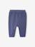 Ensemble naissance molletonné gilet + pantalon bleu+écru 3 - vertbaudet enfant 