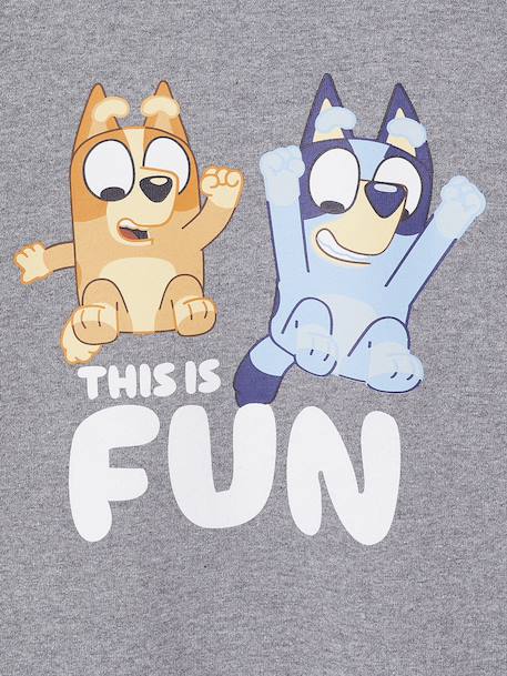 Sweat Bluey mixte gris chiné 3 - vertbaudet enfant 
