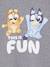 Sweat Bluey mixte gris chiné 3 - vertbaudet enfant 