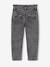 Jean fille mom poches coeur denim gris+gris+stone 11 - vertbaudet enfant 