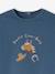 T-Shirt bébé manches longues bleu canard 2 - vertbaudet enfant 