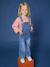 Salopette fille large en denim denim black+denim gris+stone 11 - vertbaudet enfant 