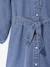 Robe fille en jean bleu moyen 4 - vertbaudet enfant 