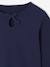 T-shirt en côtes fille manches longues marine+violine 3 - vertbaudet enfant 