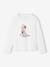 T-shirt motif danseuse sport fille manches longues écru 1 - vertbaudet enfant 