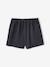 Jupe-short plissée fille anthracite 4 - vertbaudet enfant 