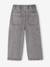 Jean fille large charpentier bleu clair+bleu moyen+denim gris 14 - vertbaudet enfant 