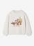 Sweat fille Tic & Tac beige chiné 1 - vertbaudet enfant 