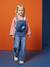 Salopette fille large en denim denim black+denim gris+stone 12 - vertbaudet enfant 
