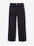Pantalon large en velours côtelé fille anthracite+écru 1 - vertbaudet enfant 