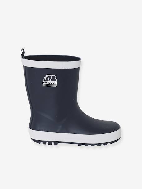 Bottes de pluie caoutchouc enfant marine 2 - vertbaudet enfant 