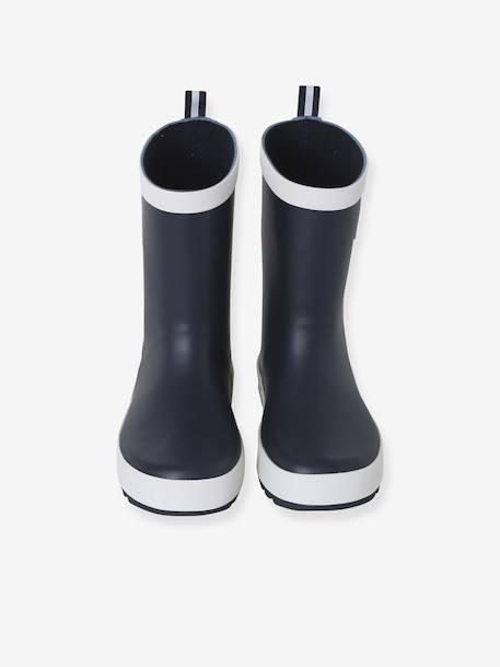 Bottes de pluie caoutchouc enfant marine 4 - vertbaudet enfant 