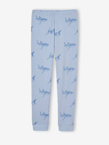 Lot de 2 pyjamas garçon requin marine 4 - vertbaudet enfant 