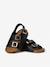 Sandales chill enfant en cuir vegan Black+Brown+Green+Latte 2 - vertbaudet enfant 