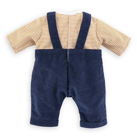 T-shirt et salopette marine pour poupon 42 cm Multicolore 3 - vertbaudet enfant 