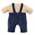 T-shirt et salopette marine pour poupon 42 cm Multicolore 3 - vertbaudet enfant 