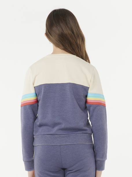 Sweat Surf Revival Crew fille marine 4 - vertbaudet enfant 