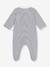 Pyjama bébé en velours à col imprimé marine 3 - vertbaudet enfant 