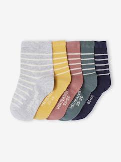 -Lot de 5 paires de chaussettes bébé garçon
