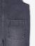 Salopette fille large en denim denim black+denim gris+stone 5 - vertbaudet enfant 