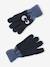 Ensemble garçon bonnet + snood + moufles/gants « Monstre » marine 3 - vertbaudet enfant 