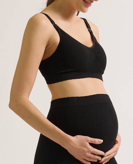 Brassière de grossesse et d'allaitement zoé Noir 2 - vertbaudet enfant 