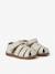 Sandales little gardener enfant en cuir vegan Brown+Dark brown+Green+Navy+Off white 24 - vertbaudet enfant 