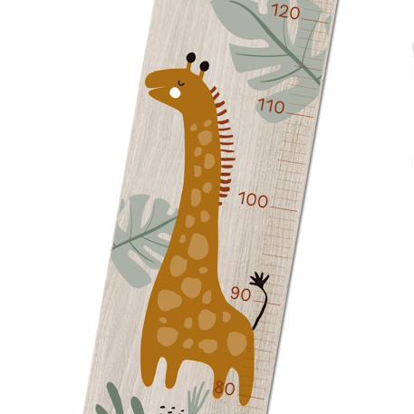 Toise en bois savana girafe Multicolo 4 - vertbaudet enfant 