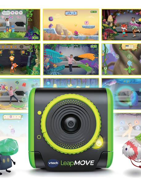Console TV LeapMove : bougez et apprenez en s'amusant ! vert 1 - vertbaudet enfant 